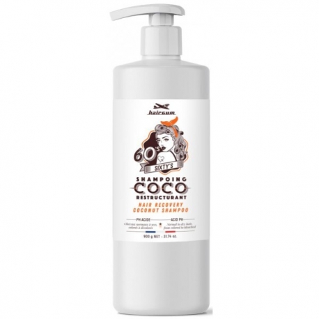 Shampoing Coco restructurant Sixty's 