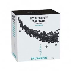 Perles de cire au charbon Epil'hair pro