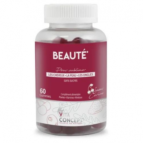 Complément alimentaire Gummies beauté sans sucre 