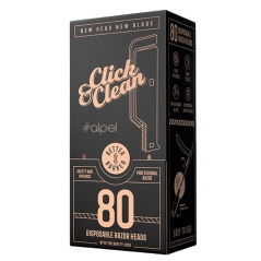 Boite de 80 lames click & clean 